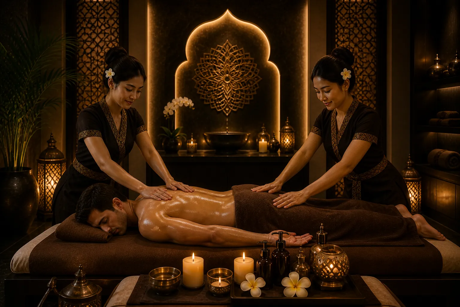 4-Hand Massage in Business Bay
