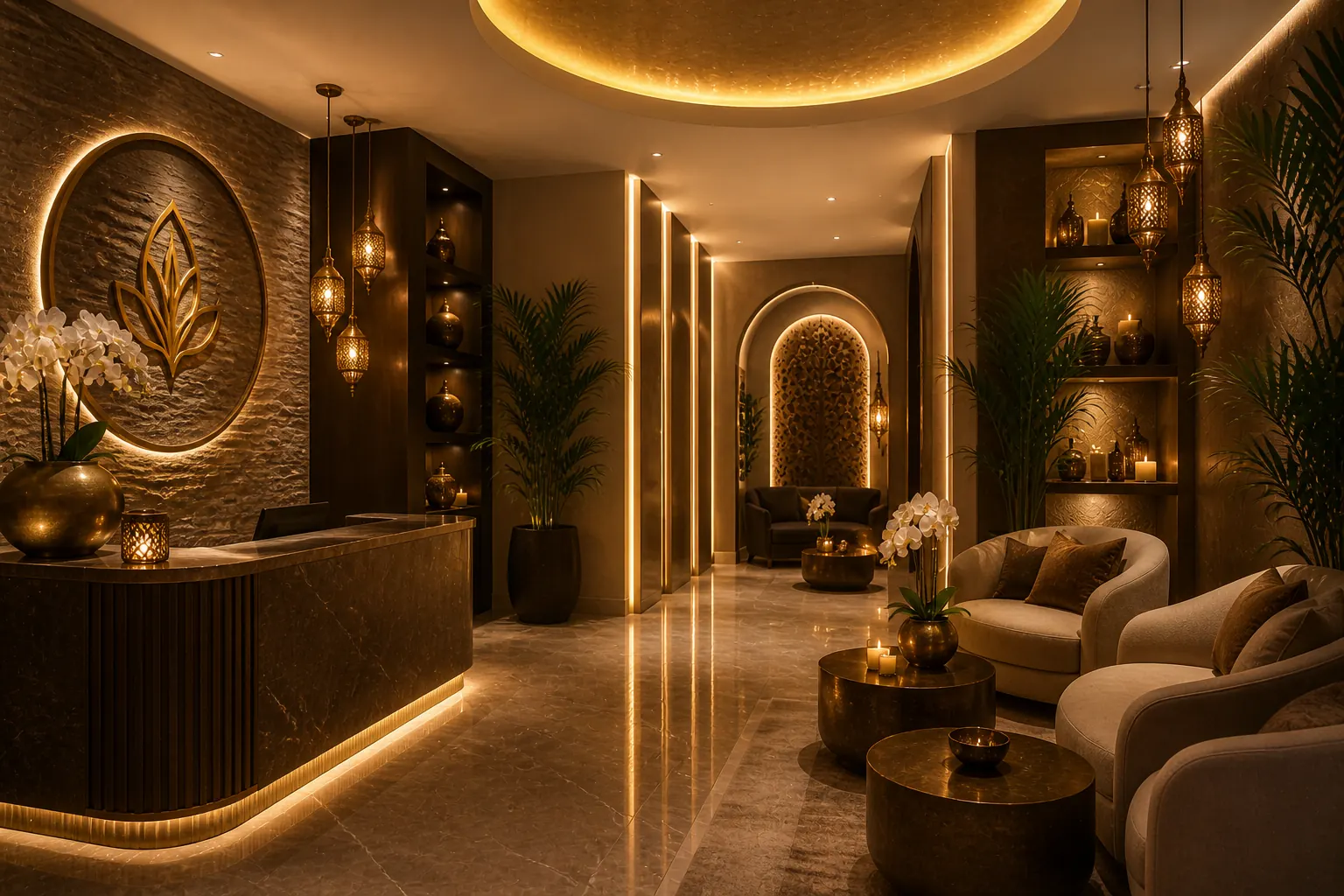 Bliss Elora Spa interior